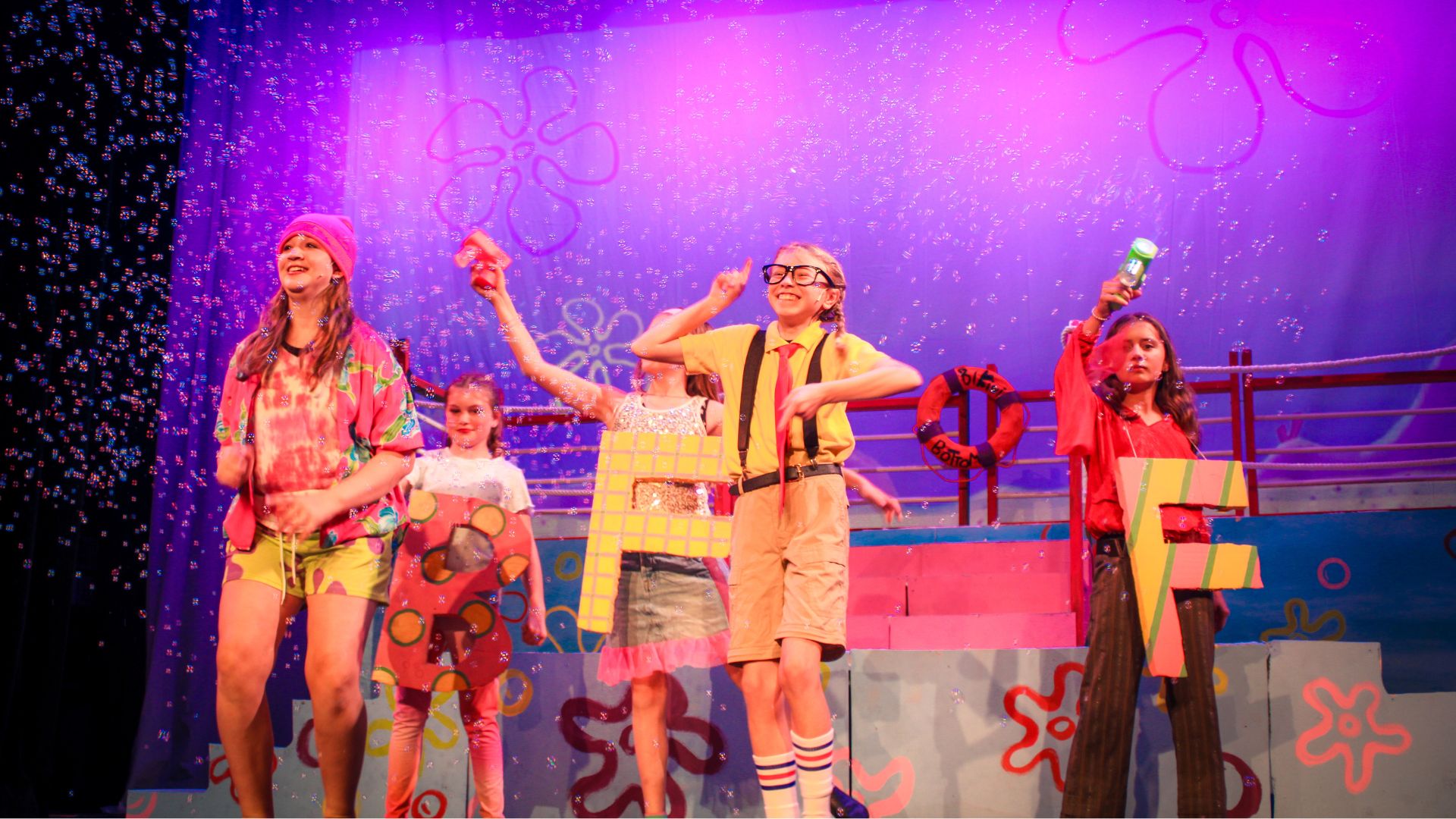 Youth production of Sponge Bob the Musical